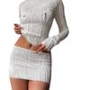Hooded Long Sleeved Round Neck Slim Fit Women's T-shirt