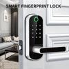 Smart Fingerprint Door Lock App Remote Control Keyless WIFI Digital Touchscreen Lock NFC IP67 Waterproof With 2 IC Cards