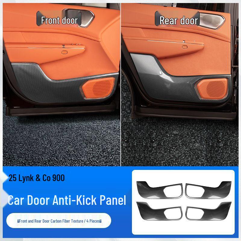 

Lynk & Co 900 Car Door Kick Panel Scratch Protection & Interior Decoration LK900 Car Door Anti-kick Pad