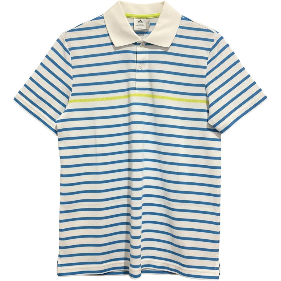 Adidas Striped Color Block Polo Shirt Unisex tops 891408 S