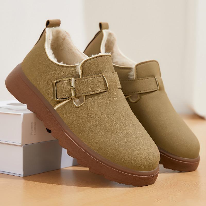 Dámské boty Podzimní a zimní bavlněné boty Dámské zimní zateplené plus sametové Univerzální zimní boty Sněhule