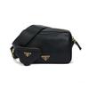 Prada Triangle Embossed Logo Adjustable Detachable Shoulder Strap Zipper Closure Calfskin Shoulder Crossbody Bag 1BH195_2BYA_F0632_V_OXO