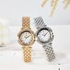 Steel Belt Watch Women'S Diamond-Encrusted Alloy Quartz Watch Niche Light Luxury Waterproof Watch