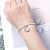 Copper Shopping Bag Original Pendants Bracelet Charms Jewelry Party Beads Diy Trendy Gifts