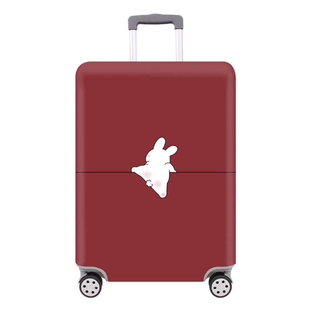 

Пылезащитный чехол для багажа Милые чехлы для чемоданов с животными Чехол для тележки Защита для багажа На открытом воздухе S-Rabbit