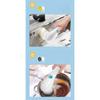 Cleaning Brush, Electric Cleaning Brush, Steel Wool Pad, 5-Head, Long-Handled, Handheld, Kitchen Cleaning and Dishwashing Wonder Tool