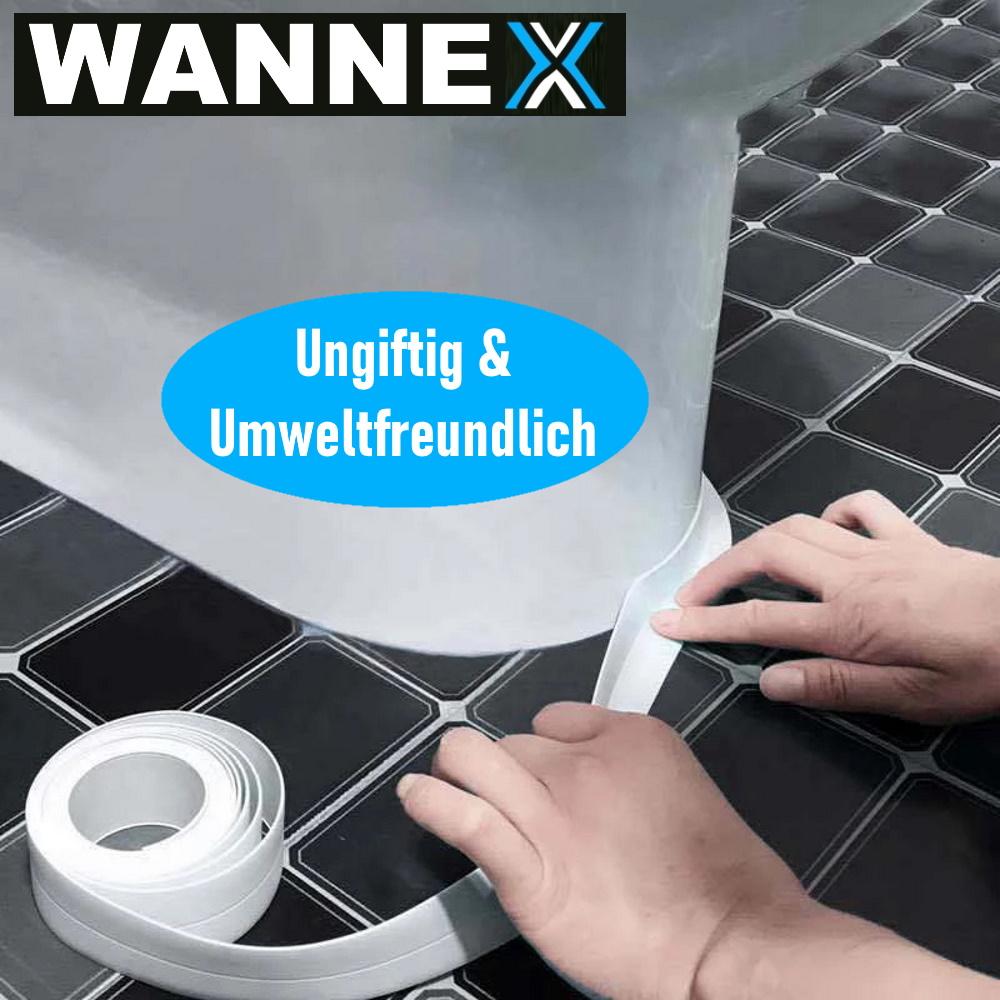 WANNEX Bath Sealing Tape Bathroom Bathtub Shower Self-Adhesive 5m