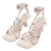 Where's That From Womens/Ladies Strappy High Heels