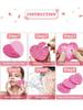 10-100PCS Compress Face Wash Puff Natural Wood Pulp Sponge Face Wash Puff Foaming Face Puff Cosmetic Puff Face Cleansing Sponge