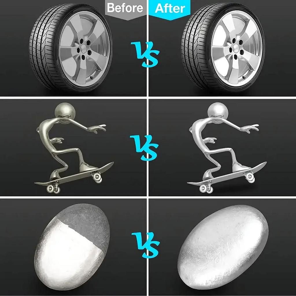 1/6pcs silver/golden Reflective Paint, Metal Marker Pen, DIY Liquid Signature Model, High Photoelectric Plating Pen