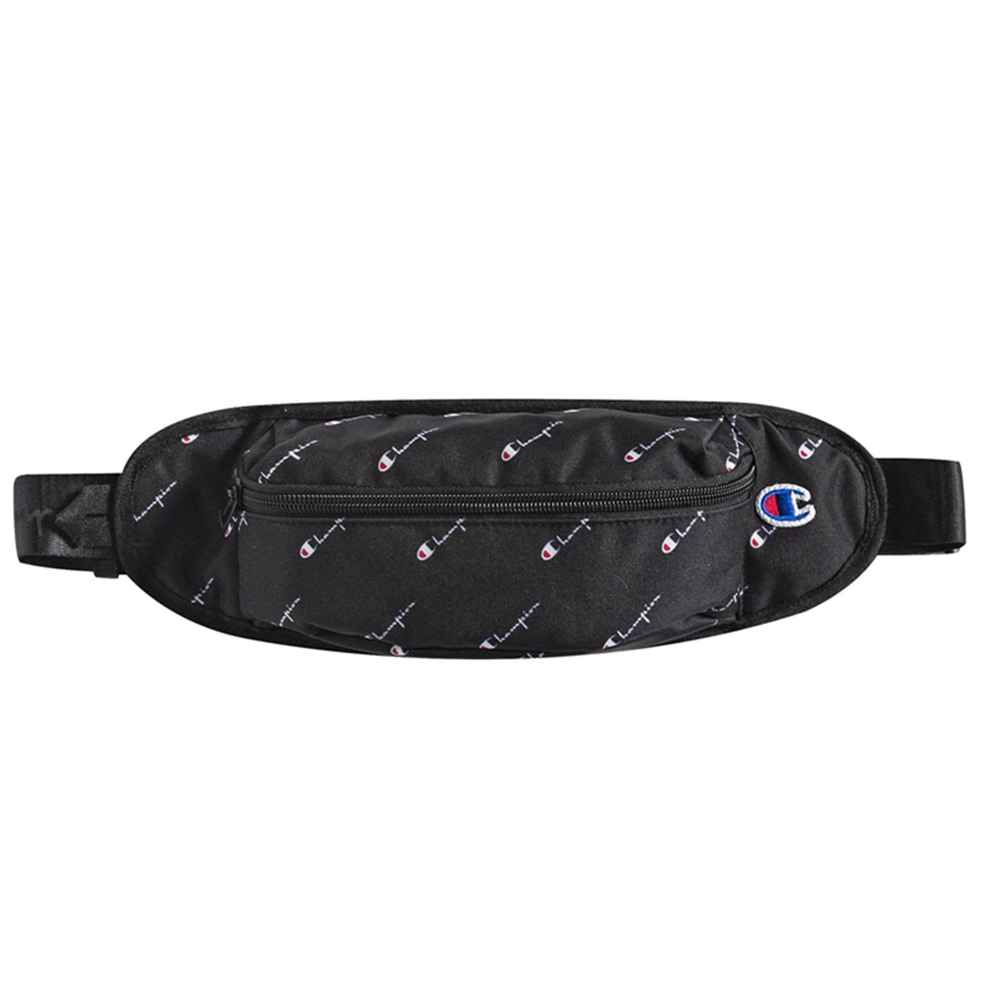 Champion All Over Print Script Crossbody Bag Unisex Crossbody Bag Black CH1215AZ-002 Black