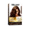 BBLUNT Salon Secret High Shine Conditioning Hair Colour Coffee Natural Brown 130G Pack Of 1 Long Lasting