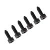 6PCS Guitar Hex Head Screws Double Tremolo Bridge Saddle String Locking Screw with Taper Tip
