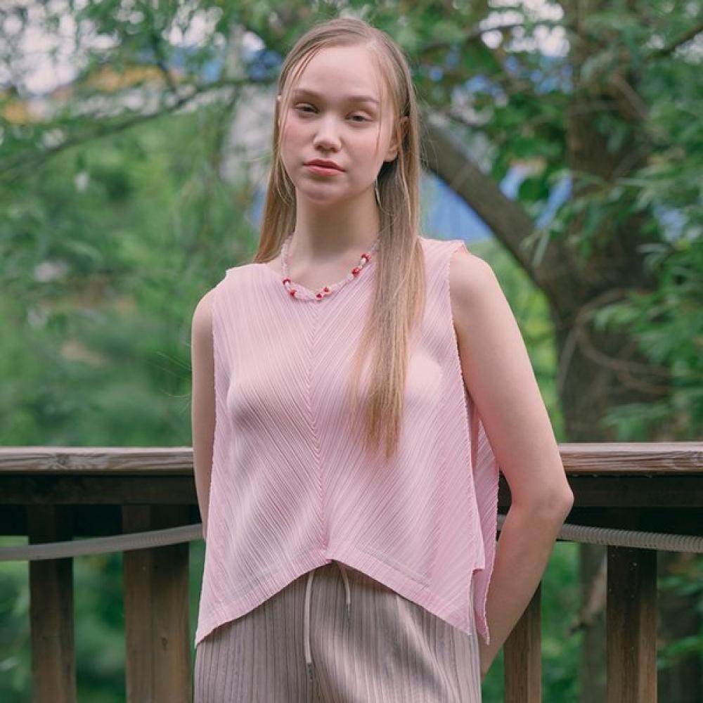 Fine Pleats Fairy Top Pink FREE