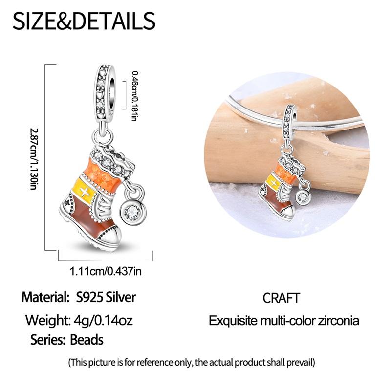 Copper Clasp Copper Cz Pave Clip Charms Lucky Clover Ladybug Safety Chain Fit Original Bangle Bracelet Jewelry Clip