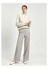 Xin Ge Women's Lambswool Cashmere Pullover: Skin-friendly, Temperature-locking Knitwear for Autumn.