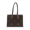 [Použité] Onthego MM 'Hnědá Giant Monogram/Hnědá Monogram Reverse Canvas' - Velmi dobrý stav #12TKT4