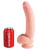 3D Triple Density Curve 10 Dildo - 19 X 5 Cm - King Cock - Realistic Dildos