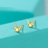[Minimalist Origami Crane Earrings] Fashion Animal Stud Earrings for Women No Need to Remove While Sleeping Simple and Versatile Daily Wear