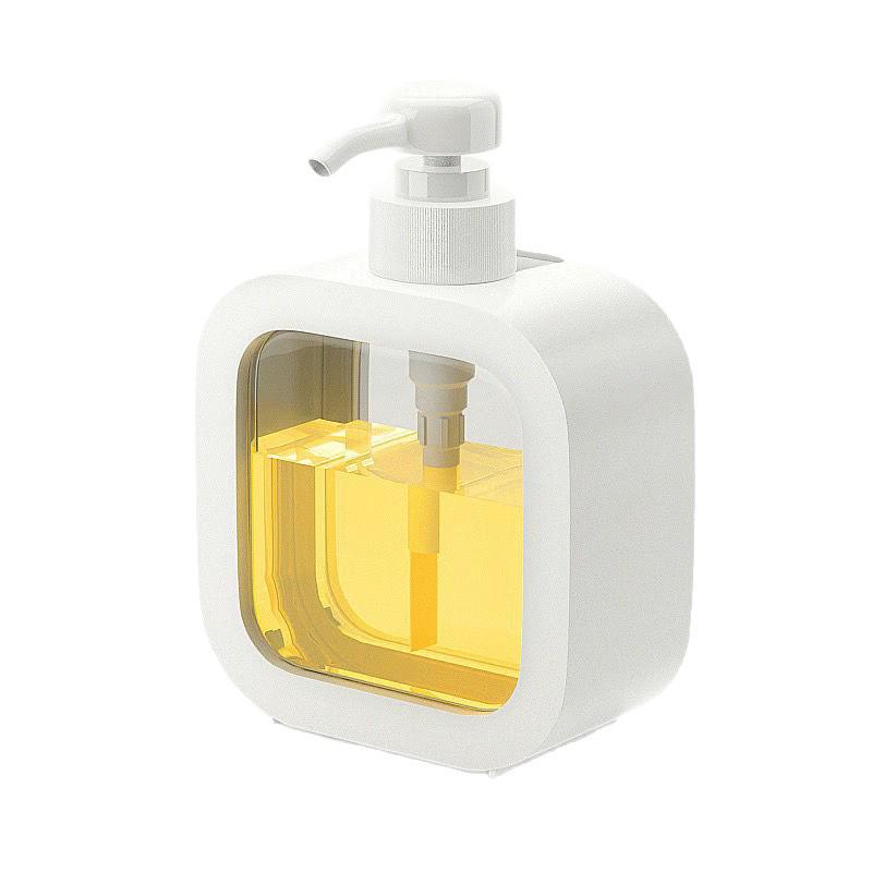 Large Capacity Travel Dispenser Bottles: Shampoo, Lotion, Shower Gel, Press-Type, Empty, Plastic