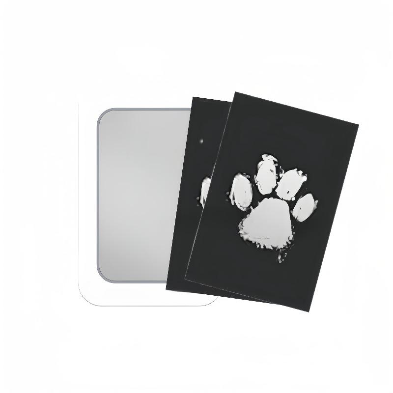 Kit de Pegada de Patas de Animal de Estimação sem Tinta, Kit de Pegada de Patas de Gato e Cachorro, Kit de Pegada de Nariz de Gato e Cachorro, Lembrança de Animal de Estimação sem Sujeira, Presente Memorial de Pegada de Cão e Gato