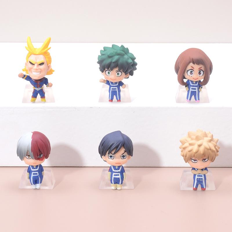 My Hero Academia Midoriya Izuku Todoroki So Kirishima Eijiro Himiko Toga Collectile Model Figures Doll Toys