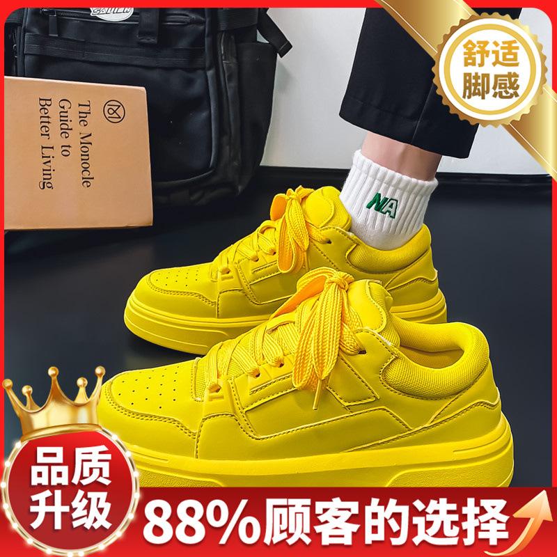 

Autumn new youth thick-soled wear-resistant casual sports shoes 39 standard sneaker size