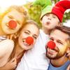 Circus Clown Nose Red sponge, soft foam, fun stage accessory, Halloween party activity supplies