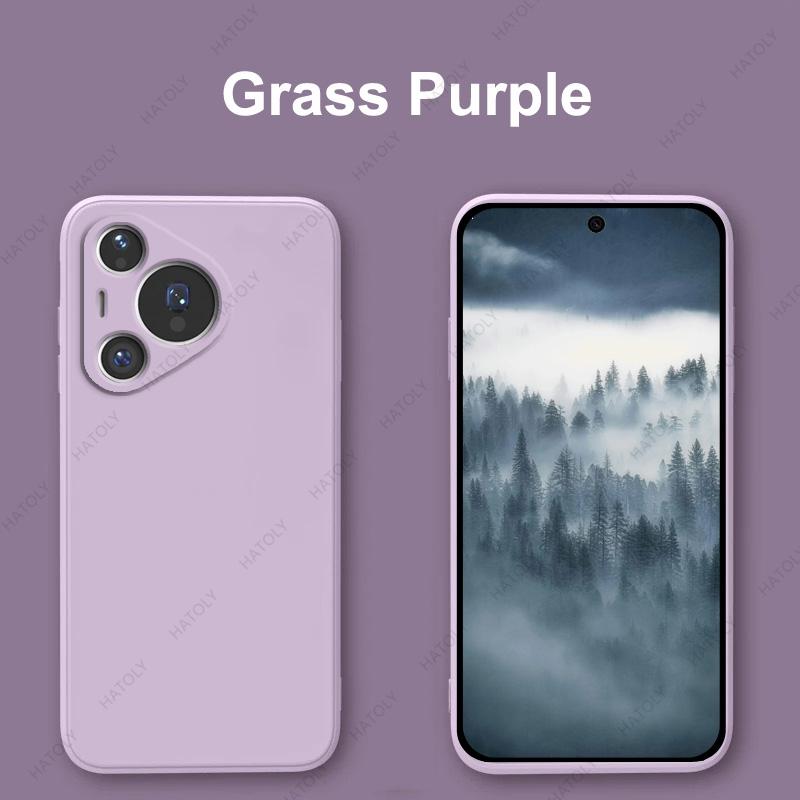 Liquid Silicone Case For Huawei Pura 80 Pro For Huawei Pura 80 Pro Cover TPU Shockproof Protective Phone Cover Pura 80 Ultra 5G