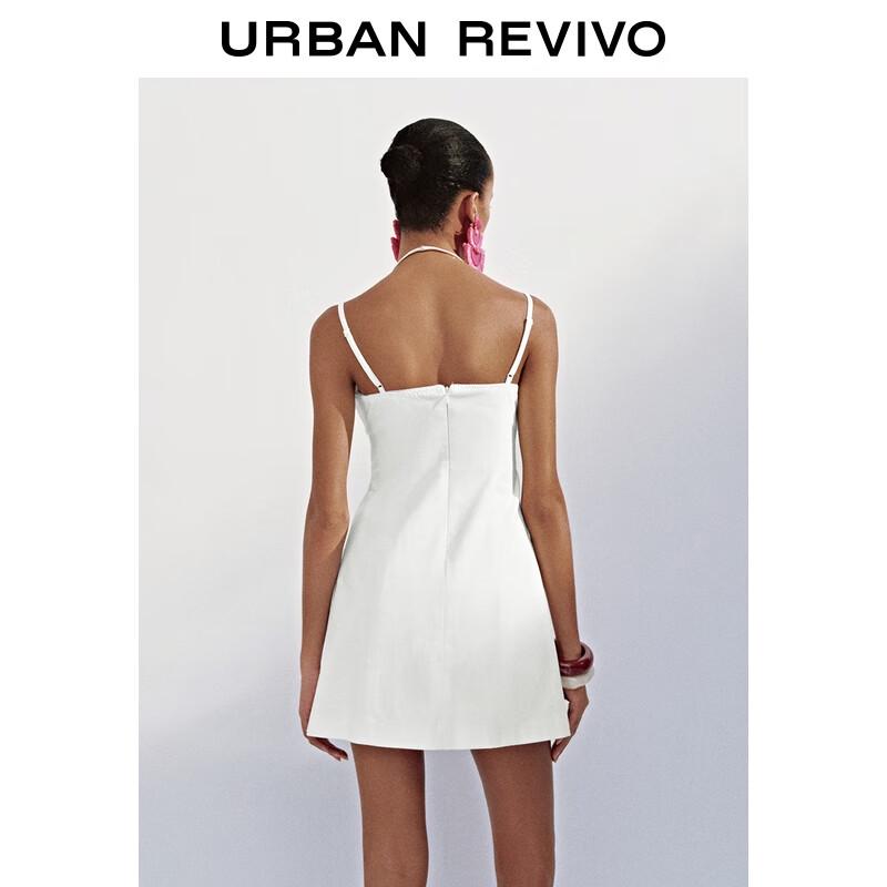 UR 2025 Autumn Bowknot Spaghetti Strap Dress UYL750080