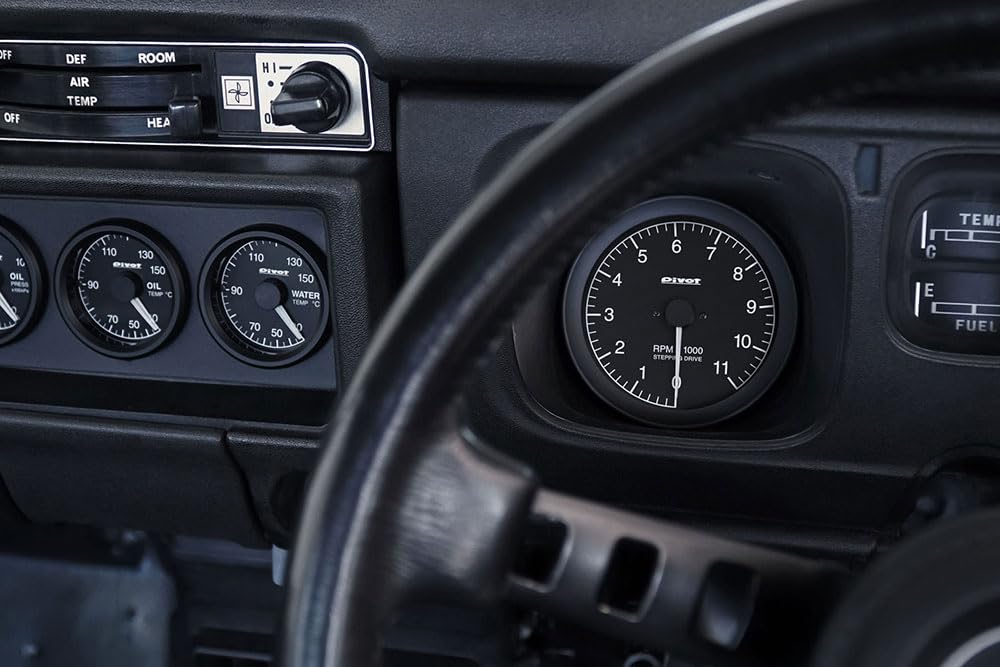 PIVOT GT Tachometer WH GAUGE-80 GST-8
