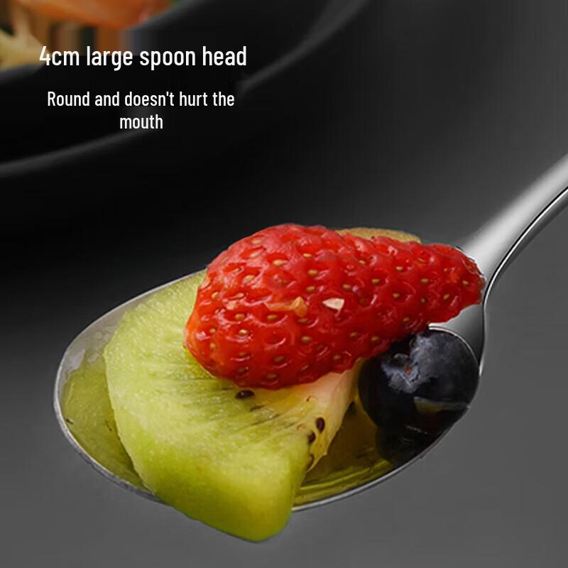 maxcook 316L Stainless Steel Soup Spoon Set