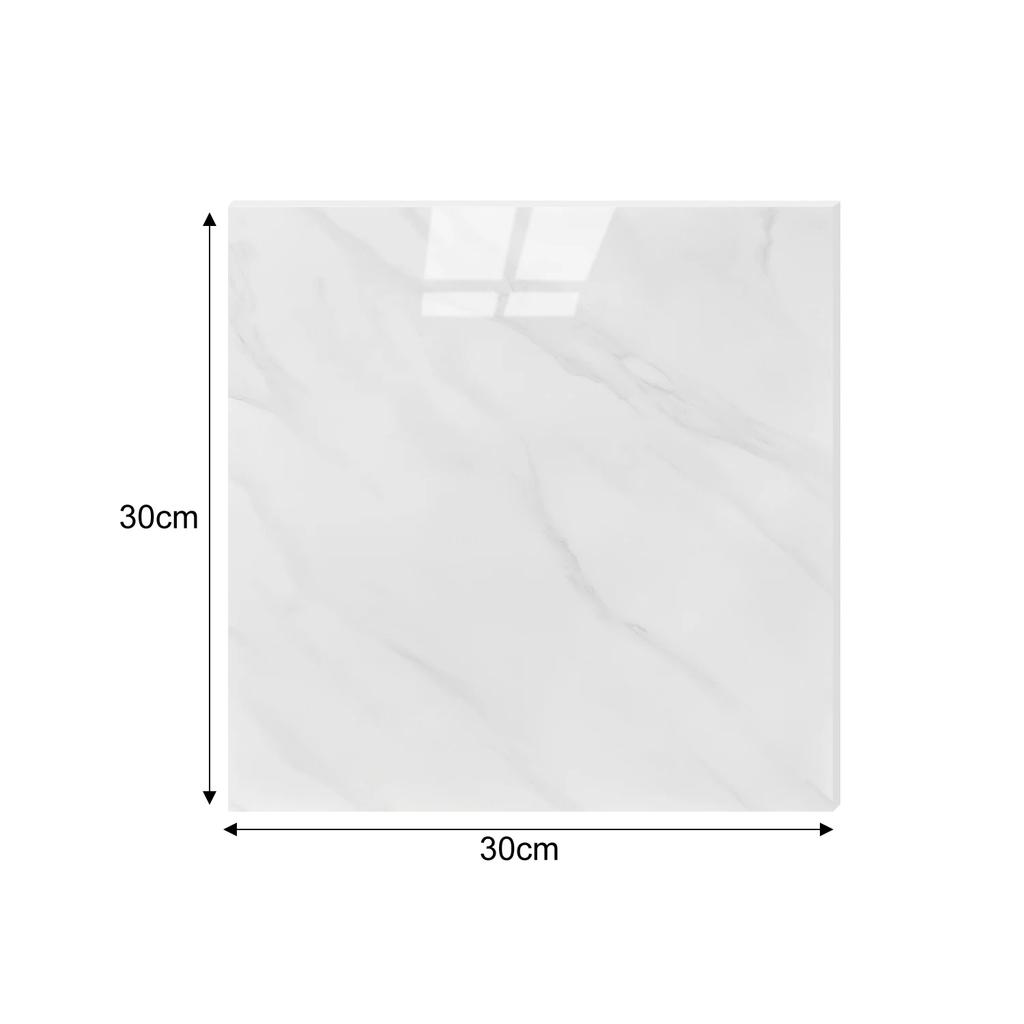 30*30CM Imitation Tile 3D Wall Stickers Self-adhesive Wall Decor Bathroom Floor Waterproof Moisture-proof Kitchen Wallpaper