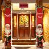 Door Couplet Banner 2pcs Set 71x12in New Year Decor