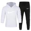 Nuovo Pullover Casual Sportivo Autunno e Primavera Felpa con Cappuccio Stampata Moda Uomo