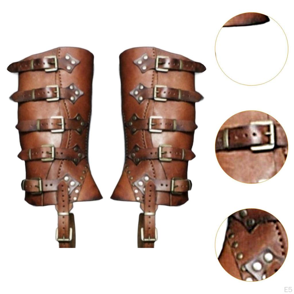Elegant Steampunk Leg Wraps for Cosplay and Events