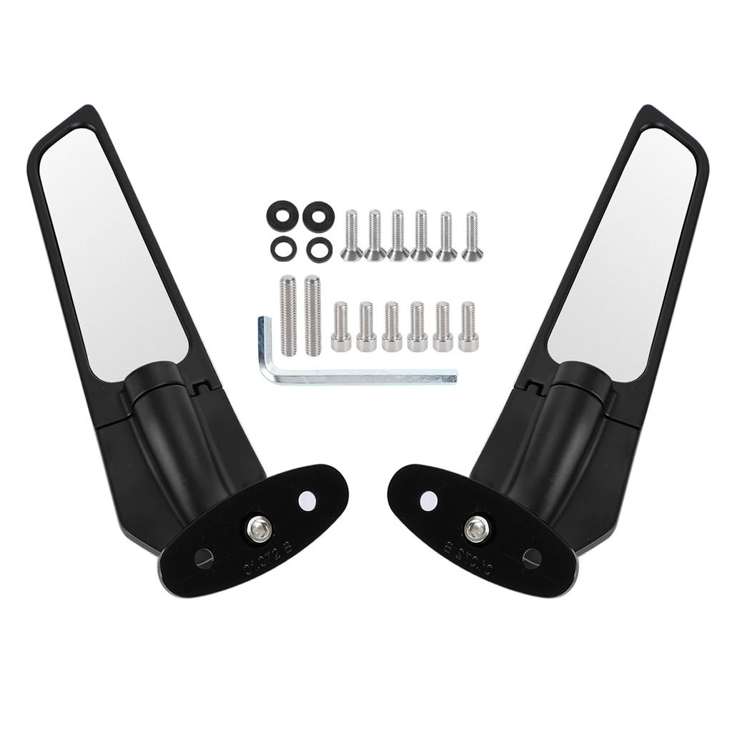 Adjustable Wing Fin Rearview Mirrors For Suzuki Gsxr 600/750/1000 2000-2019