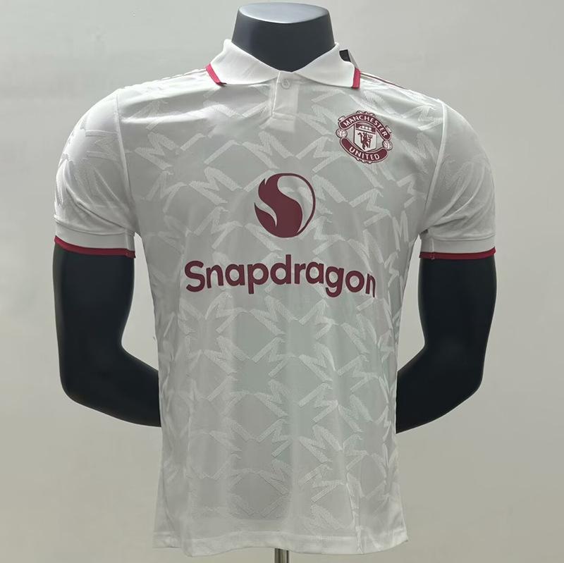 2526 New Player Edition Manchester United Manchester City AC Miami Chelsea Short Sleeve Top Special Edition Casual Football Uniform