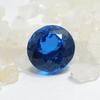 Natural Blue Sapphire Loose Gemstone 7.75 Ct Round Cut September Birthstone for Gem Collections