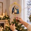 Christmas Tree Topper, , 2D Flat with Decorative Lights, Non- Holiday Decoration