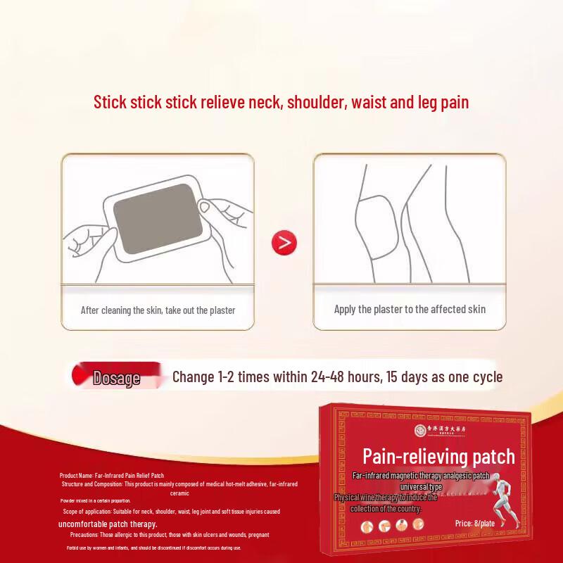 Wan Tong Muscle and Bone Pain Relief Patch