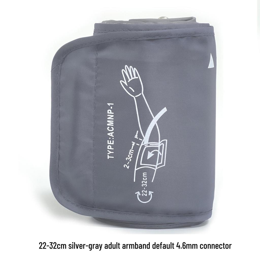 Upper Arm Blood Pressure Monitor with Extended Cuff