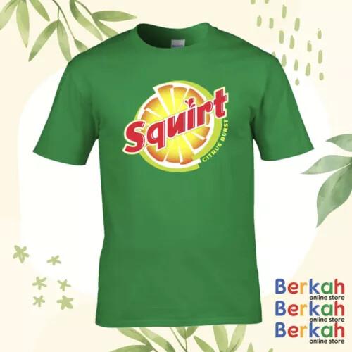 Футболка мужская Squirt Lemon Soda Soft Drink Размер S-5XL Футболка США Новый логотип Унисекс Футболка L