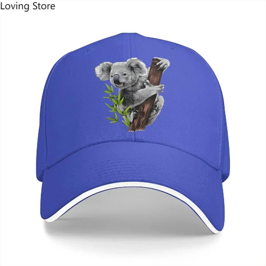 Koala Baseballkappe Unisex Hüte Damen Schirmmütze Snapback Australischer Koala Kappen