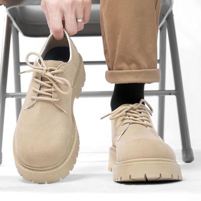 Men's Martin Shoes 2025 New Autumn and Winter Trend Leisure Sports Low-top Tooling Work Labor Insurance Trendy Shoes