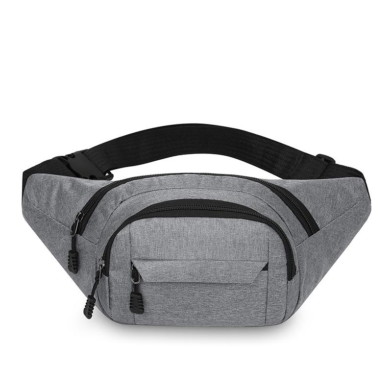 Unisex Waist Fanny Bag Men Breast Package Waterproof Outdoor Sports Bag Pouch Waist Bag Fanny Pouch Crossbody Banana Bag