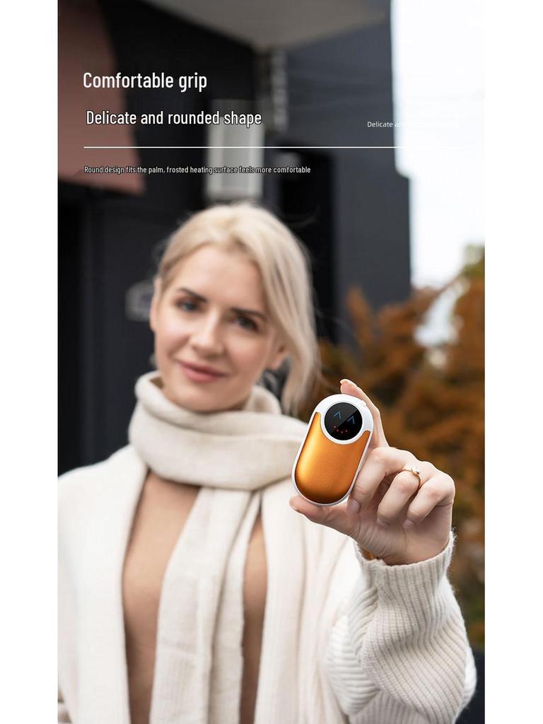 Portable Magnetic Electric Hand Warmer, Fast Heating & High Capacity