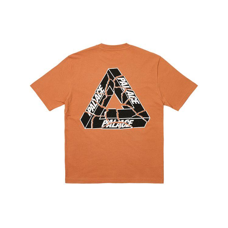 

Palace Футболка Tri-Ripped Melted Sugar, топы унисекс, оранжевая P25TS038 S