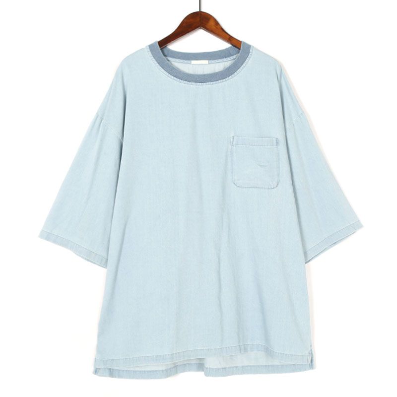 

Short Sleeve T-shirt Minimalist Casual Regular Top Pullover Shallow orchid XL