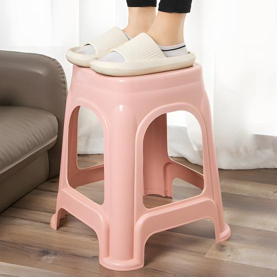 Stackable Classroom Stools Plastic Teacher Chair Indoor Outdoor Flexible Seating Decorative Stools Round Classroom Chairs